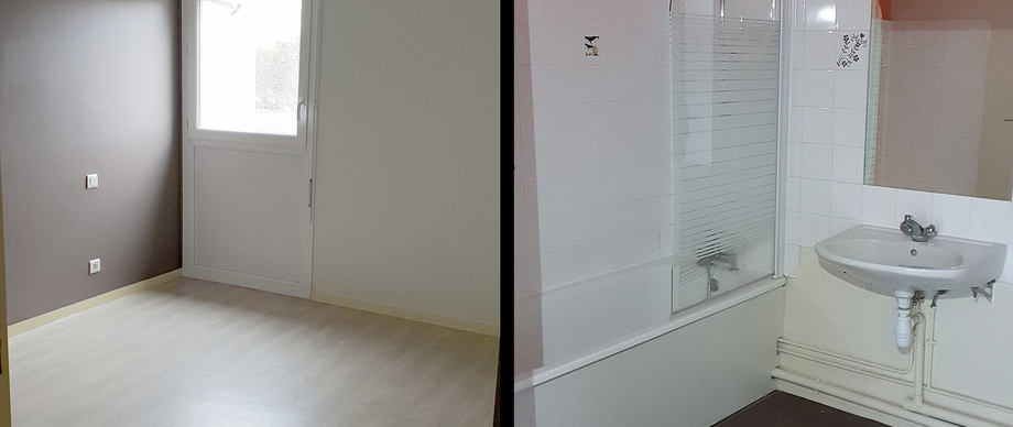 Appartement type 4 - 90 m² - Secteur Sud