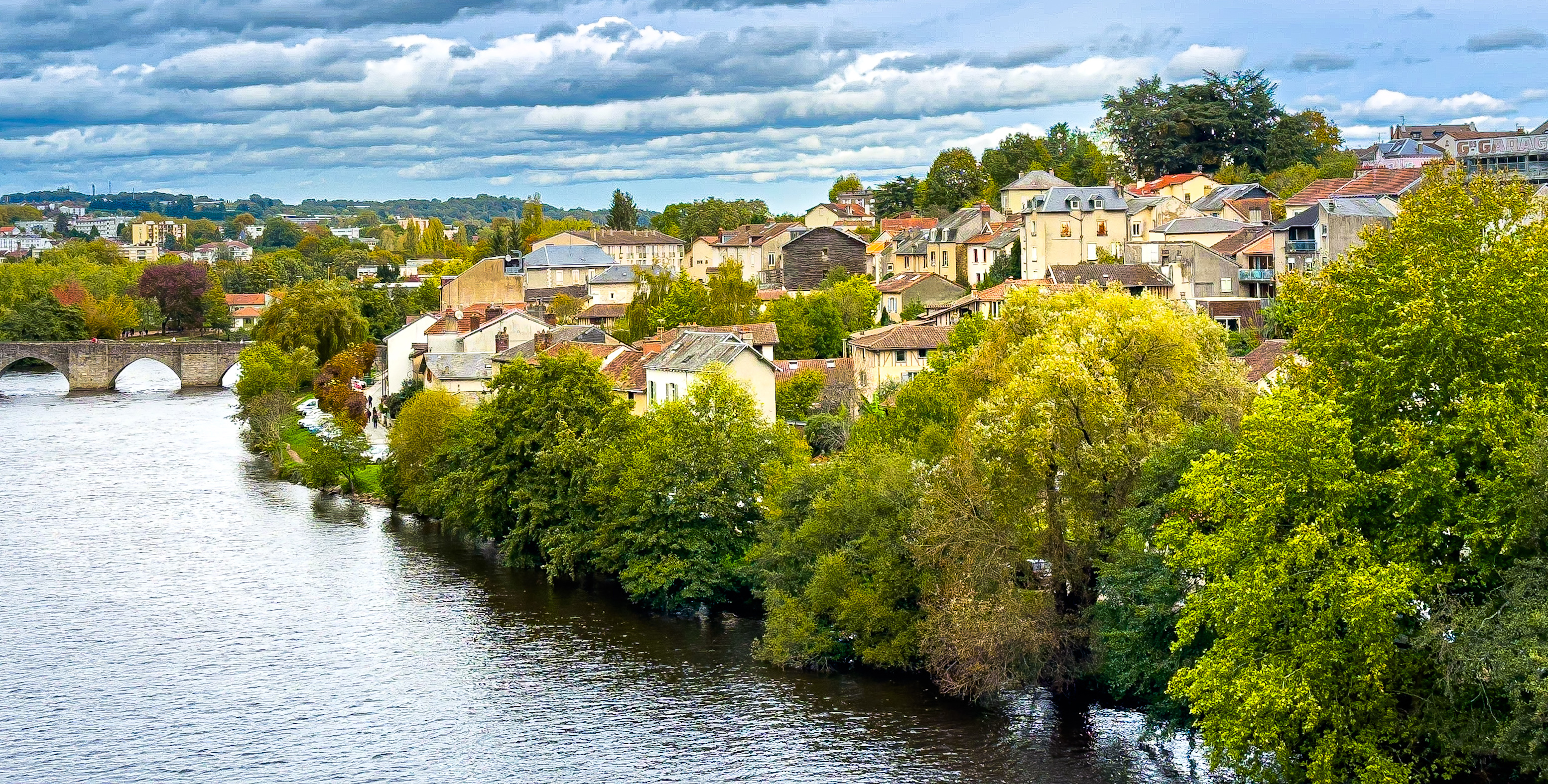 vue bords de vienne